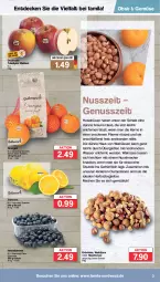 Gazetka promocyjna Famila - Prospekte - Gazetka - ważna od 03.12 do 03.12.2022 - strona 3 - produkty: beere, beeren, beutel, braun, clementinen, decke, erde, erdnüsse, gefrierfach, heidelbeere, heidelbeeren, knacker, mac, nuss, Nussknacker, obst, orange, orangen, pfanne, Schal, Schale, tafeläpfel, Ti, wasser, Wella, zitrone, zitronen