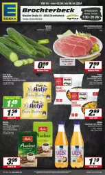 Gazetka promocyjna Edeka - Prospekte - Gazetka - ważna od 06.04 do 06.04.2024 - strona 1 - produkty: beste butter, butter, deka, deutschlandcard, eis, erde, frau antje, frosta, frucht, fruchtsaft, kaffee, melitta, Nektar, reis, röstkaffee, saft, Schal, Schale, schinken, schinkenschnitzel, schnitzel, Streichzart, telefon, Ti