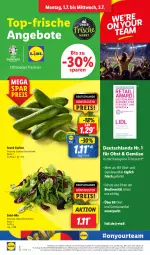 Gazetka promocyjna Lidl - Aktionsprospekt - Gazetka - ważna od 06.07 do 06.07.2024 - strona 2 - produkty: angebot, angebote, bio, coupon, discount, eis, frucht, gurke, gurken, magazin, obst, Obst und Gemüse, pril, reis, salat, snack, Ti, und gemüse