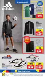 Gazetka promocyjna Lidl - Aktionsprospekt - Gazetka - ważna od 06.07 do 06.07.2024 - strona 36 - produkty: Adidas, angebot, dell, eis, elle, Jacke, Kinder, Kinder-T-Shirt, Mode, ndk, reis, Ria, Schal, Schale, shirt, shorts, sneaker, T-Shirt, Ti, ZTE