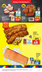 Gazetka promocyjna Lidl - Aktionsprospekt - Gazetka - ważna od 06.07 do 06.07.2024 - strona 5 - produkty: aktionspreis, angebot, Bau, bauchscheiben, brustfilet, coupon, eis, elle, filet, fisch, fische, Fischer, forelle, Frische Hähnchen, gewürz, grill, hähnchenbrust, hähnchenbrustfilet, lachs, Meister, preisvorteil, pute, Putenhacksteak, reis, rel, schwein, schweine, Schweinebauch, schweinebauchscheiben, steak, steaks, Ti, wein, weine, ZTE