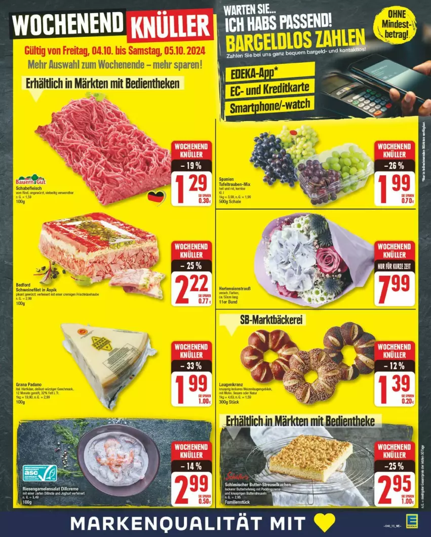 Aktueller Prospekt Edeka - Prospekte - von 30.09 bis 05.10.2024 - strona 15