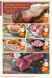 Gazetka promocyjna Tegut - Angebote der Woche - Gazetka - ważna od 26.02 do 26.02.2022 - strona 16 - produkty: angebot, angebote, bio, braten, dekoration, eis, ente, filet, fleisch, gulasch, landprimus, natur, Pollo Fino, pute, Putenrollbraten, rind, rinder, rinderfilet, rollbraten, saft, schwein, schweine, schweinegulasch, Spezi, Ti, wein, weine, wurst