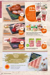 Gazetka promocyjna Tegut - Angebote der Woche - Gazetka - ważna od 26.02 do 26.02.2022 - strona 18 - produkty: angebot, angebote, bio, braten, brustfilet, Casa Modena, dekoration, dell, eis, ente, filet, fleisch, fleischkäse, grill, Käse, kochschinken, landprimus, mac, Mode, mortadella, parmaschinken, prosciutto, prosciutto cotto, rind, rinder, rinderbraten, rügenwalder, rügenwalder mühle, saft, schinken, Spezi, Ti, würfel, wurst, ZTE