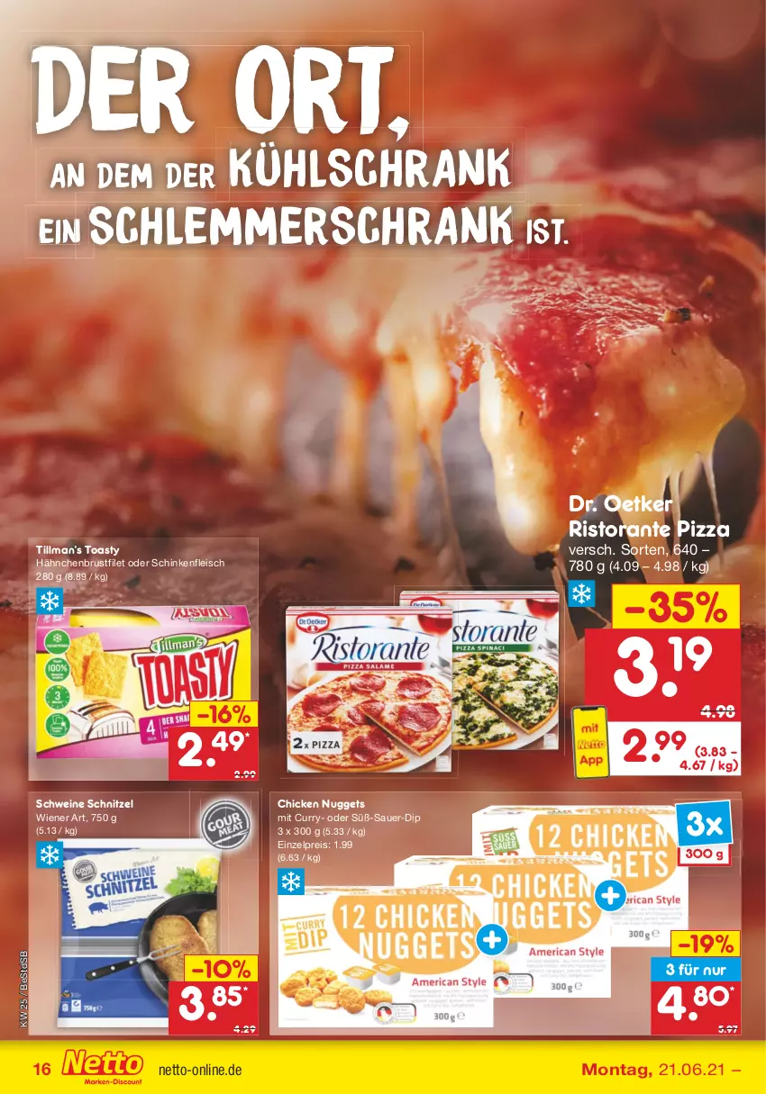 Aktueller Prospekt Netto Marken-Discount - Filial Angebote - von 21.06 bis 26.06.2021 - strona 18