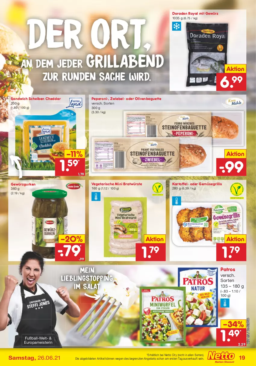 Aktueller Prospekt Netto Marken-Discount - Filial Angebote - von 21.06 bis 26.06.2021 - strona 21