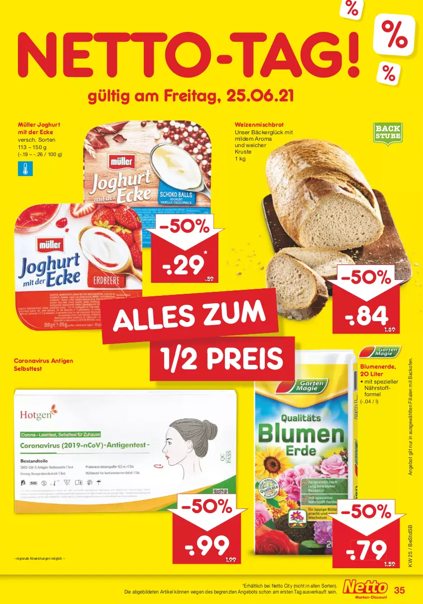 Aktueller Prospekt Netto Marken-Discount - Filial Angebote - von 21.06 bis 26.06.2021 - strona 37