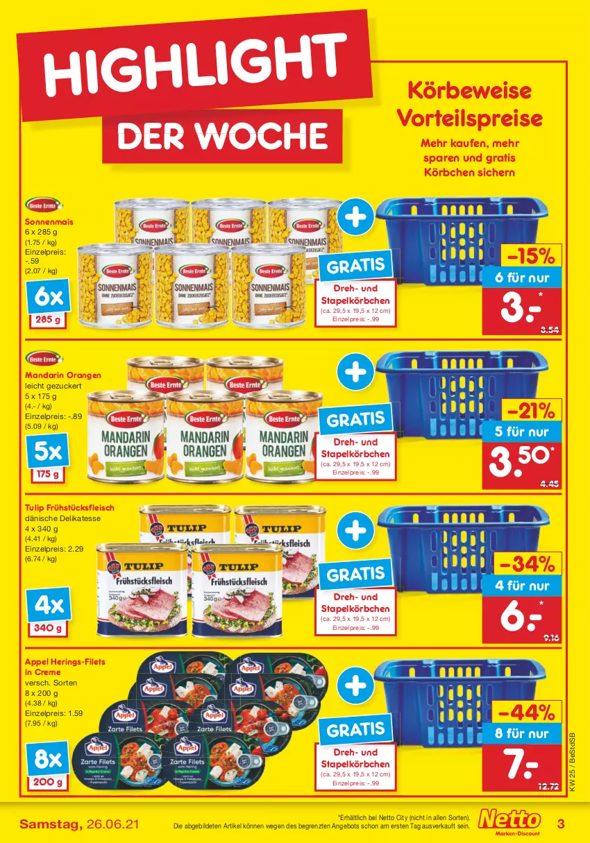 Aktueller Prospekt Netto Marken-Discount - Filial Angebote - von 21.06 bis 26.06.2021 - strona 5