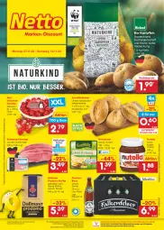 Gazetka promocyjna Netto Marken-Discount - Filial-Angebote - Gazetka - ważna od 12.11 do 12.11.2022 - strona 1 - produkty: angebot, bestpreis, bier, Biere, bio, bohne, brötchen, creme, dallmayr, dallmayr prodomo, eis, fleisch, grünländer, kaffee, kartoffel, kartoffeln, Meister, natur, ndk, nuss, nutella, pflaume, pflaumen, prodomo, reis, Schal, Schale, schnitzel, schwein, schweine, schweine-schnitzel, stube, Ti, tomate, tomaten, wein, weine, wurst, wurst in selbstbedienung, ZTE