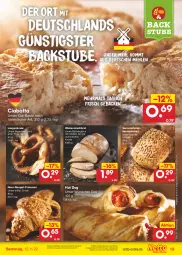 Gazetka promocyjna Netto Marken-Discount - Filial-Angebote - Gazetka - ważna od 12.11 do 12.11.2022 - strona 13 - produkty: angebot, backofen, bestpreis, blume, blumen, brot, brötchen, ciabatta, Croissant, eis, geback, hot dog, mehl, nuss, Ofen, reis, salz, sonnenblume, sonnenblumen, stube, Ti, weizenmischbrot, würstchen, ZTE