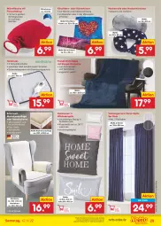 Gazetka promocyjna Netto Marken-Discount - Filial-Angebote - Gazetka - ważna od 12.11 do 12.11.2022 - strona 29 - produkty: angebot, armlehnen, backofen, decke, dekokissen, elle, Ergee, flasche, Germ, Heizkissen, hörnchen, kirsch, kissen, kissenhülle, LG, matratze, matratzen, matratzenauflage, mikrowelle, Ofen, Schal, sessel, Ti, Trockner, überhitzungsschutz, Wild, wolle, ZTE