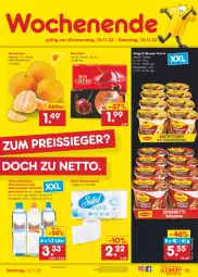 Gazetka promocyjna Netto Marken-Discount - Filial-Angebote - Gazetka - ważna od 12.11 do 12.11.2022 - strona 33 - produkty: Alwa, angebot, bestpreis, clementinen, eis, frucht, mac, maggi, mineralwasser, mit frucht, Mon Chéri, natürliches mineralwasser, papier, reis, terrine, Ti, toilettenpapier, vitrex, wasser, ZTE