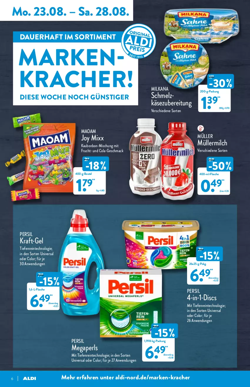 Aktueller Prospekt Aldi Nord - Aldi-Aktuell - von 23.08 bis 28.08.2021 - strona 6