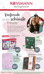 Gazetka promocyjna Rossmann - Prospekte - Gazetka - ważna od 29.10 do 29.10.2022 - strona 1 - produkty: Adventskalender, angebot, angebote, bio, decke, ente, erde, Finish, gin, Kugel, lack, Lacke, LG, mac, Make-up, Nagellack, rwe, schoko, Ti, wedel