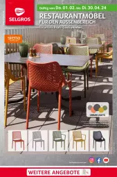 Gazetka promocyjna Selgros - Restaurantmöbel - Gazetka - ważna od 30.04 do 30.04.2024 - strona 1 - produkty: dell, Mode, Ria
