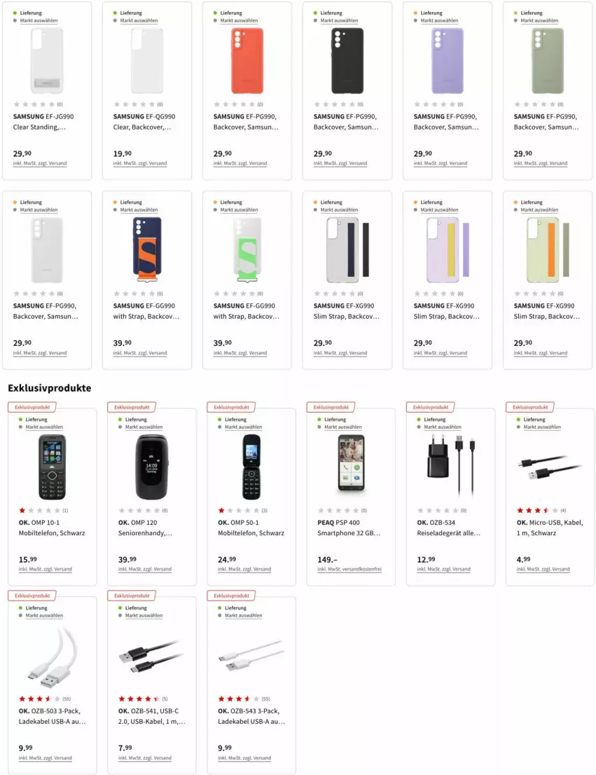 Aktueller Prospekt Media Markt - Prospekte - von 11.01 bis 18.01.2022 - strona 10 - produkty: deka, eis, ladegerät, ladekabel, ndk, reis, Samsung, telefon, usb