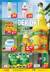 Gazetka promocyjna Netto Marken-Discount - Filial-Angebote - Gazetka - ważna od 07.05 do 07.05.2022 - strona 18 - produkty: alkohol, Alwa, bio, bitburger, burger, eis, elle, frucht, getränk, getränke, mac, mineralwasser, mit frucht, natur, natürliches mineralwasser, ndk, orange, orangen, orangensaft, Paula, paulaner, radler, reis, rheinfels quelle, saft, sirup, Spezi, tee, Ti, volvic, wasser, zucker