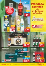 Gazetka promocyjna Netto Marken-Discount - Filial-Angebote - Gazetka - ważna od 07.05 do 07.05.2022 - strona 19 - produkty: alkohol, angebot, bier, Biere, coca-cola, cola, eis, elle, erdinger, fanta, franziskaner, getränk, getränke, grüner tee, leine, Mezzo Mix, natur, oder sprite, pfanne, Pfanner, reis, schweppes, sprite, tee, Ti, veltins, ZTE