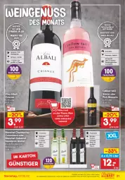 Gazetka promocyjna Netto Marken-Discount - Filial-Angebote - Gazetka - ważna od 07.05 do 07.05.2022 - strona 21 - produkty: angebot, aperitif, aust, cabernet, cabernet sauvignon, chardonnay, eis, elle, fisch, fleisch, lamm, merl, merlot, nuss, pasta, reis, Ria, roséwein, rotwein, salat, salate, sauvignon, Tapas, Ti, wein, Weißwein, Wild, yellow tail, ZTE