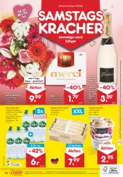 Gazetka promocyjna Netto Marken-Discount - Filial-Angebote - Gazetka - ważna od 07.05 do 07.05.2022 - strona 40 - produkty: Alwa, angebot, angebote, Cava, discount, eis, elle, freixenet, häagen-dazs, Holz, korb, kracher, marken-discount, merci, mineralwasser, natur, natürliches mineralwasser, ndk, reis, rel, spargel, Ti, versandkostenfrei, volvic, wasser, ZTE