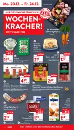 Gazetka promocyjna Aldi Nord - Aldi-Aktuell - Gazetka - ważna od 24.12 do 24.12.2021 - strona 12 - produkty: aldi, alpro, aufstrich, aus der tiefkühlung, bacon, bresso, butter, drink, eis, elle, feinschmecker, fleisch, fleischwurst, frischkäse, frischkäsezubereitung, frucht, Geschenkbox, gin, herta, Käse, katenschinken, kracher, mac, meersalz, Meersalzbutter, natur, reifen, rohschinken, saft, salz, schinken, schinkenspeck, schwarzwälder schinken, schwein, schweine, schweinefleisch, serrano, Speck, teller, Ti, wein, weine, wurst