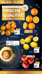 Gazetka promocyjna Aldi Nord - Aldi-Aktuell - Gazetka - ważna od 24.12 do 24.12.2021 - strona 2 - produkty: aldi, angebot, apfel, beutel, clementinen, eis, elle, korb, orange, orangen, reis, rezept, rezepte, tafeläpfel, Ti, zitrone, zitronen