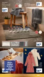 Gazetka promocyjna Aldi Nord - Aldi-Aktuell - Gazetka - ważna od 24.12 do 24.12.2021 - strona 21 - produkty: active touch, Bad, Bademantel, Badewanne, badteppich, bambus, Bau, baumwolle, buch, duschtuch, gin, handtuch, handtücher, Handtuchhalter, Holz, Mantel, reine baumwolle, Ria, tablet, teppich, Ti, tuc, tücher, Wanne, wein, wolle, ZTE