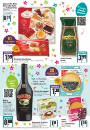 Gazetka promocyjna E Center - Angebote der Woche - Gazetka - ważna od 16.04 do 16.04.2022 - strona 17 - produkty: angebot, baileys, cola, coppenrath, deutschland card, deutschlandcard, Dr. Oetker, eis, elle, erde, Festtags Torte, flasche, gin, irish cream, jacobs, jacobs krönung, korn, kuchen, latte, leine, lieken, sahne, Spritzgebäck, Ti, torte, urkorn, velvet