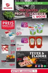 Gazetka promocyjna Selgros - Food - Gazetka - ważna od 17.07 do 17.07.2024 - strona 1 - produkty: almighur, almighurt, Becher, beere, beeren, beutel, ehrmann, ehrmann almighurt, eis, erdbeere, erdbeeren, flasche, fleisch, haselnuss, ketchup, lamm, LG, nuss, paprika, paprika mix, schoko, schwein, schweine, schweinefleisch, tomato ketchup, vanille, Wanne, wein, weine