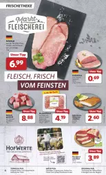 Gazetka promocyjna Combi - Prospekte - Gazetka - ważna od 13.07 do 13.07.2024 - strona 4 - produkty: beef, bio, braten, eis, ente, fleisch, gulasch, hackfleisch, Hähnchenschnitzel, lachs, Lachsbraten, natur, rind, rindfleisch, roastbeef, Schal, Schale, schnitzel, schwein, schwein und rind, Ti, Tiere, wein