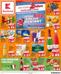 Gazetka promocyjna Kaufland - Prospekt - Gazetka - ważna od 08.11 do 08.11.2023 - strona 1 - produkty: alkohol, angebot, aperitif, aperol, basilikum, batterie, batterien, beck's, beere, beeren, beutel, bio, blume, blumen, blumenöl, butter, cherrytomaten, coupon, drink, ecco, eier, eis, energy drink, ente, fertiggericht, fertiggerichte, filet, frosta, frucht, fruchtsecco, für grill und pfanne, grill, grill und pfanne, heidelbeere, heidelbeeren, Kaki, knorr, knorr fix, kräuter, kräutern, mac, Mutti, olive, oliven, olivenöl, orange, orangen, pfanne, pils, pizza, Plüsch, purland, red bull, Ria, rotkäppchen, salz, sauce, schwein, schweine, schweinefilet, sekt, sonnenblume, sonnenblumen, sonnenblumenöl, Streichzart, Ti, tomate, tomaten, tomatenmark, und pfanne, vita, weihenstephan, wein, weine, ZTE