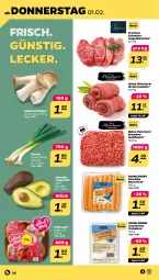 Gazetka promocyjna Netto - Woche 5 - Gazetka - ważna od 03.02 do 03.02.2024 - strona 26 - produkty: avocado, bockwurst, eis, fleisch, Fleischerei, hackfleisch, kräuter, Kräuterseitlinge, Pink Lady, rind, rinder, Rinderroulade, rinderrouladen, rouladen, Schere, schwein, schweine, Schweinehackfleisch, Ti, wein, weine, wurst