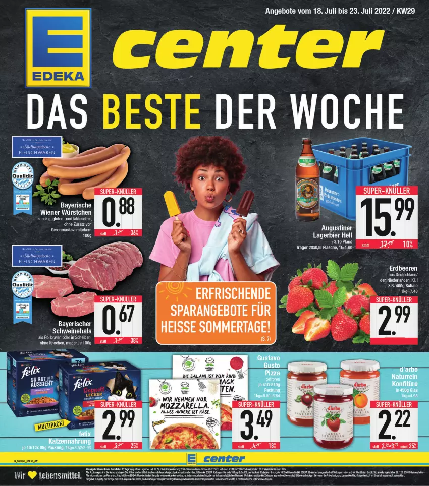 Aktueller Prospekt E Center - Angebote der Woche - von 18.07 bis 23.07.2022 - strona 1 - produkty: Ti