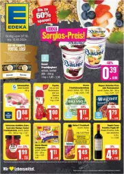 Gazetka promocyjna Edeka - Prospekte - Gazetka - ważna od 12.10 do 12.10.2024 - strona 1 - produkty: auer, Bau, Bauer, deka, eis, frucht, fruchtjoghurt, joghur, joghurt, lachgummi, nimm2, paprika, reis, storck, Ti, wagner, ZTE