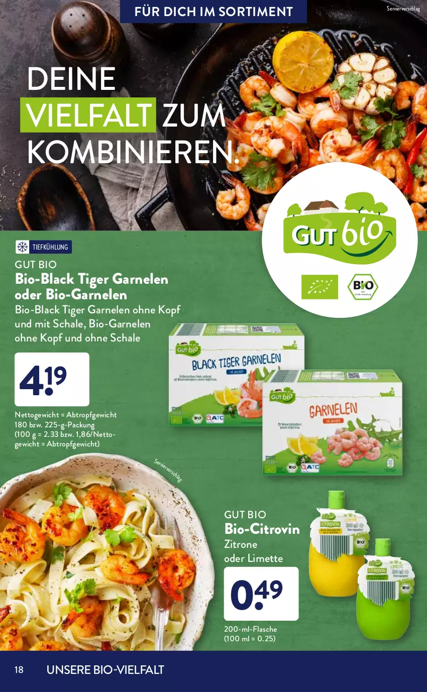 Aktueller Prospekt AldiSud - ALDI Sortiment Bio - von 01.08 bis 31.08.2021 - strona 18