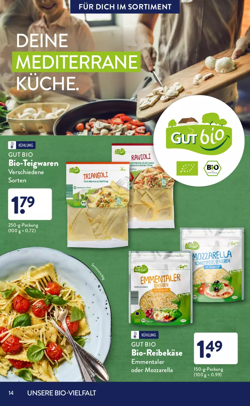 Aktueller Prospekt AldiSud - ALDI Bio-Sortiment - von 01.07 bis 31.07.2021 - strona 14