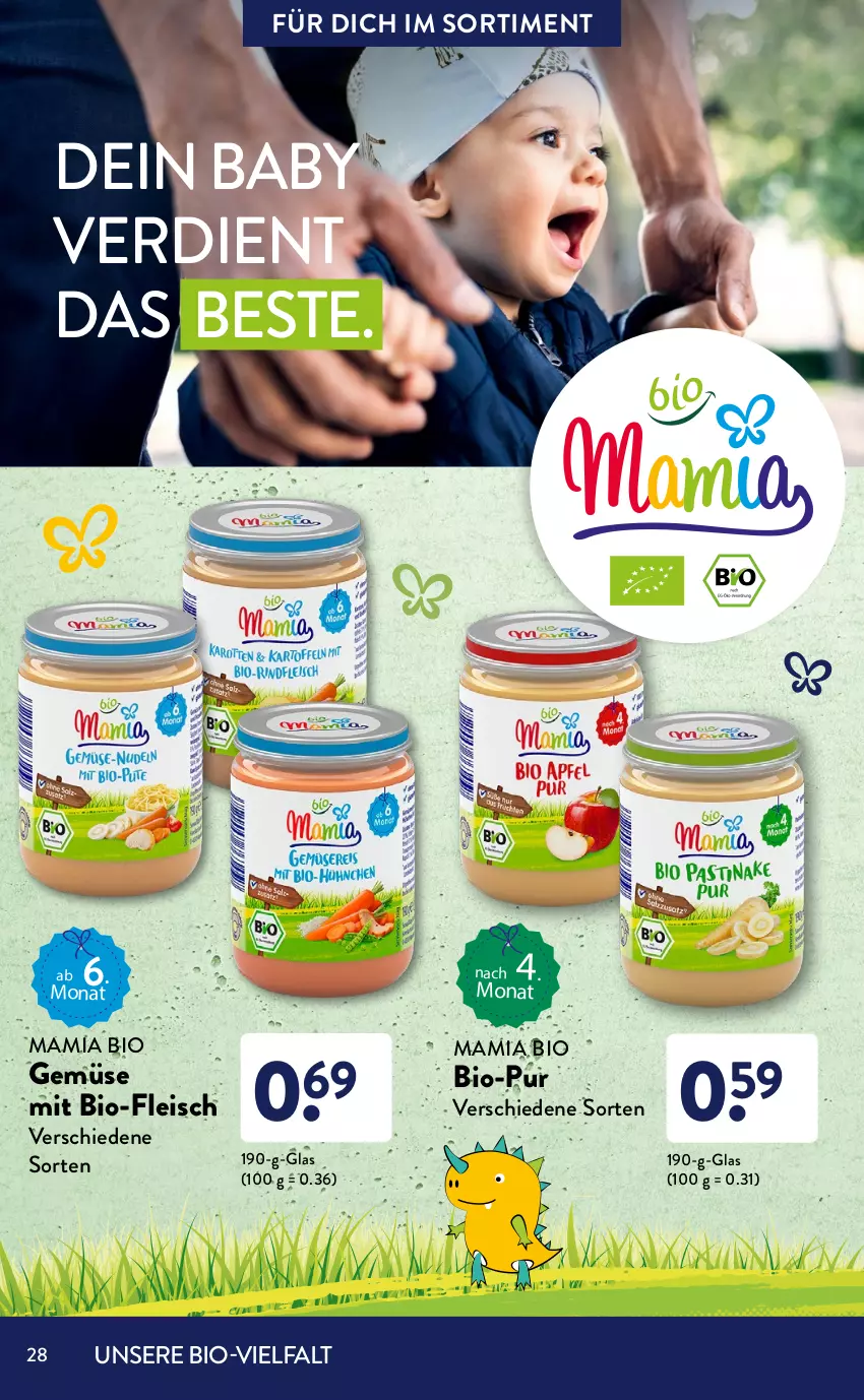 Aktueller Prospekt AldiSud - ALDI Bio-Sortiment - von 01.07 bis 31.07.2021 - strona 28