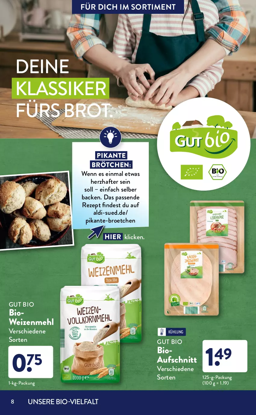 Aktueller Prospekt AldiSud - ALDI Bio-Sortiment - von 01.07 bis 31.07.2021 - strona 8