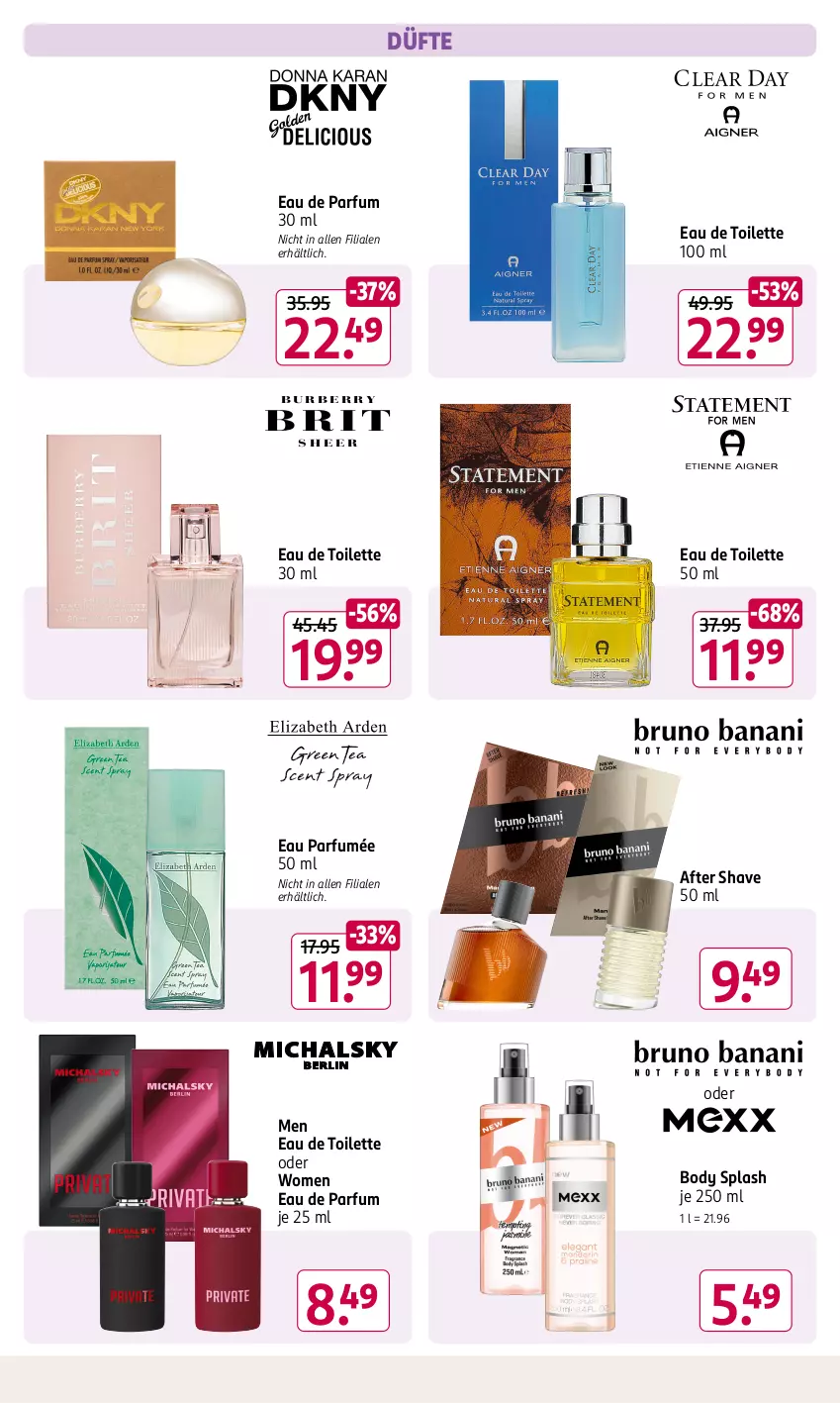 Aktueller Prospekt Rossmann - Prospekte - von 04.03 bis 08.03.2024 - strona 4 - produkty: after shave, body, Burberry, Eau de parfum, eau de parfum 30 ml, eau de toilette, eau de toilette 100 ml, eau de toilette 30 ml, eau de toilette 50 ml, parfum