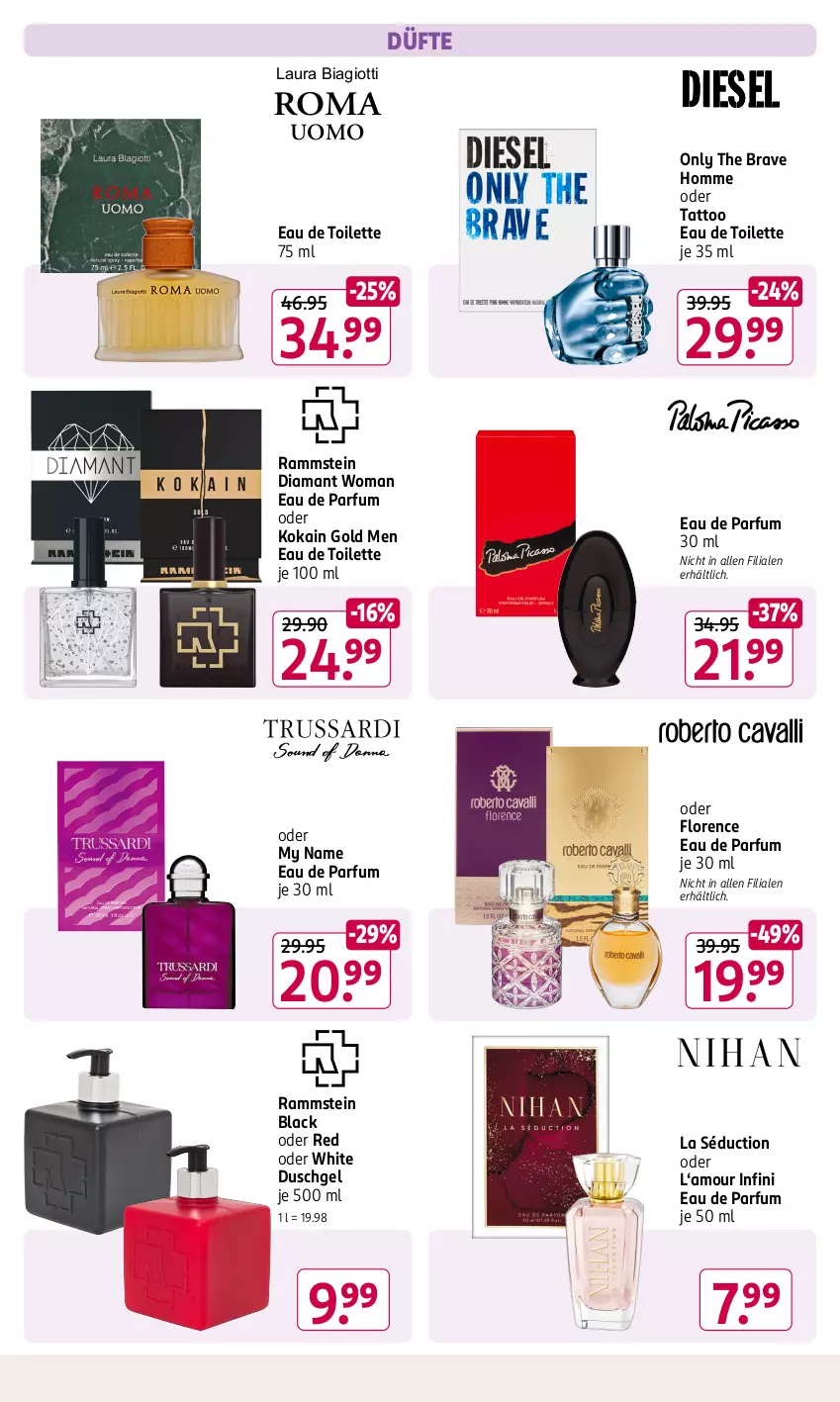 Aktueller Prospekt Rossmann - Prospekte - von 04.03 bis 08.03.2024 - strona 5 - produkty: duschgel, Eau de parfum, eau de parfum 30 ml, eau de toilette, lack, laura biagiotti, parfum, Ti