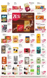 Gazetka promocyjna Rossmann - Prospekte - Gazetka - ważna od 08.03 do 08.03.2024 - strona 14 - produkty: angebot, angebote, Berger, beutel, bio, bohne, burgunder, caffè crema, chardonnay, chia, chips, dolce gusto, dornfelder, espresso, frucht, Fruchtschnitte, grauburgunder, kaffee, kaffeepads, kitkat, Kreide, leibniz, Marabou, Nescafé, nuss, oder espresso, ovomaltine, papier, pralinen, pringles, riegel, riesling, ring, rwe, sahne, schoko, schokolade, senseo, shake, spätburgunder, tafelschokolade, tee, Ti, trolli