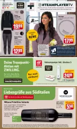 Gazetka promocyjna Rewe - Diese Woche im Angebot! - Gazetka - ważna od 12.02 do 12.02.2022 - strona 20 - produkty: aktionspreis, angebot, buch, eis, elle, frucht, Hula Hoop, Jacke, lebensmittel, preisvorteil, primitivo, reis, rind, Sport, sweatjacke, Tasche, telefon, Ti, wein, weine, zipper