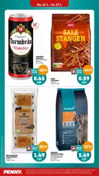 Gazetka promocyjna Penny - Prospekte - Gazetka - ważna od 27.01 do 27.01.2024 - strona 18 - produkty: bier, brötchen, Geflügel, Kette, ring, salz, Salzstange, Salzstangen, schoko, vita