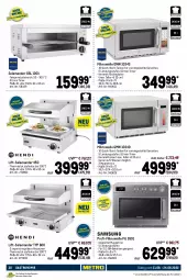 Gazetka promocyjna Metro - GastroJournal - Gazetka - ważna od 24.08 do 24.08.2022 - strona 30 - produkty: Behälter, Bodenplatte, edelstahl, eis, Elektro, elle, fritteuse, grill, grillfläche, Kocher, latte, mikrowelle, nudel, nudeln, pfanne, reis, Schal, teller, thermostat, Ti, timer, top-hit, wasser