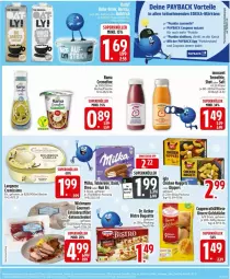 Gazetka promocyjna Edeka - Prospekte - Gazetka - ważna od 22.03 do 22.03.2025 - strona 11 - produkty: baguette, Becher, beutel, Bistro Baguette, bourbon, brustfilet, coupon, coupons, creme, cremissimo, daim, deka, eis, ente, Entenbrust, Entenschenkel, filet, flasche, henkel, Innocent, milka, nuii, oreo, payback, rama, saft, schenkel, sim, smoothie, Ti, toblerone, vanille