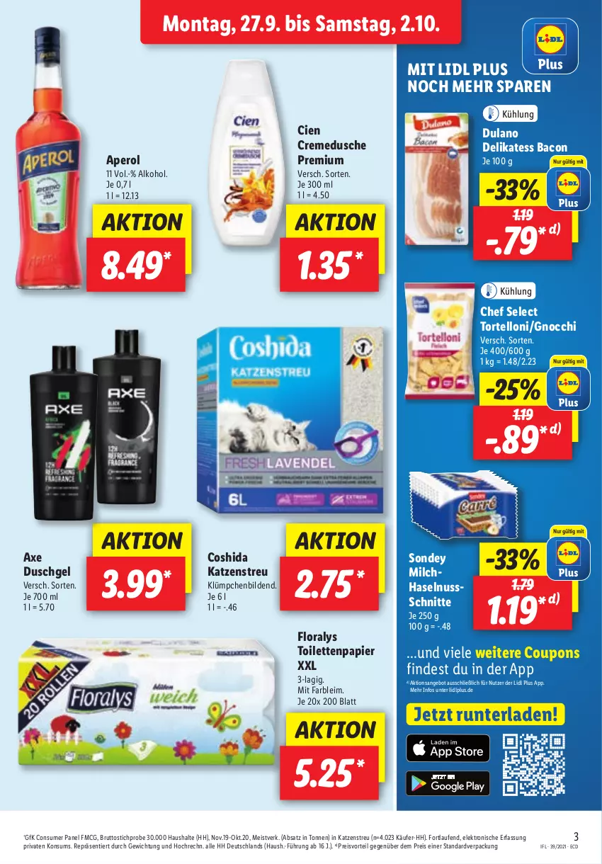 Aktueller Prospekt Lidl - Aktionsprospekt - von 27.09 bis 02.10.2021 - strona 3