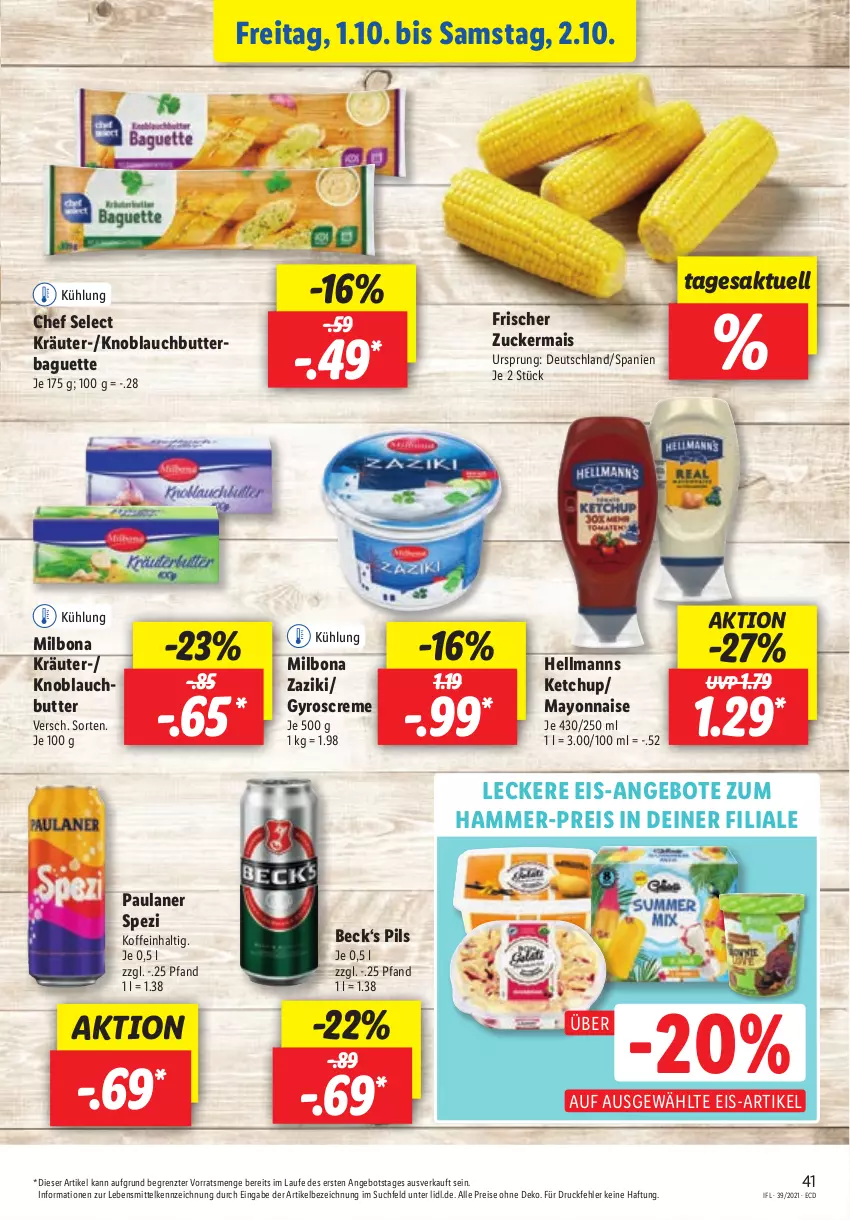 Aktueller Prospekt Lidl - Aktionsprospekt - von 27.09 bis 02.10.2021 - strona 41