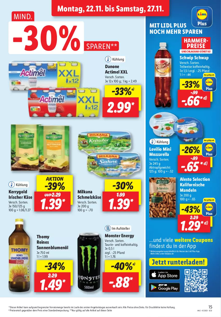 Aktueller Prospekt Lidl - Aktionsprospekt - von 22.11 bis 27.11.2021 - strona 15