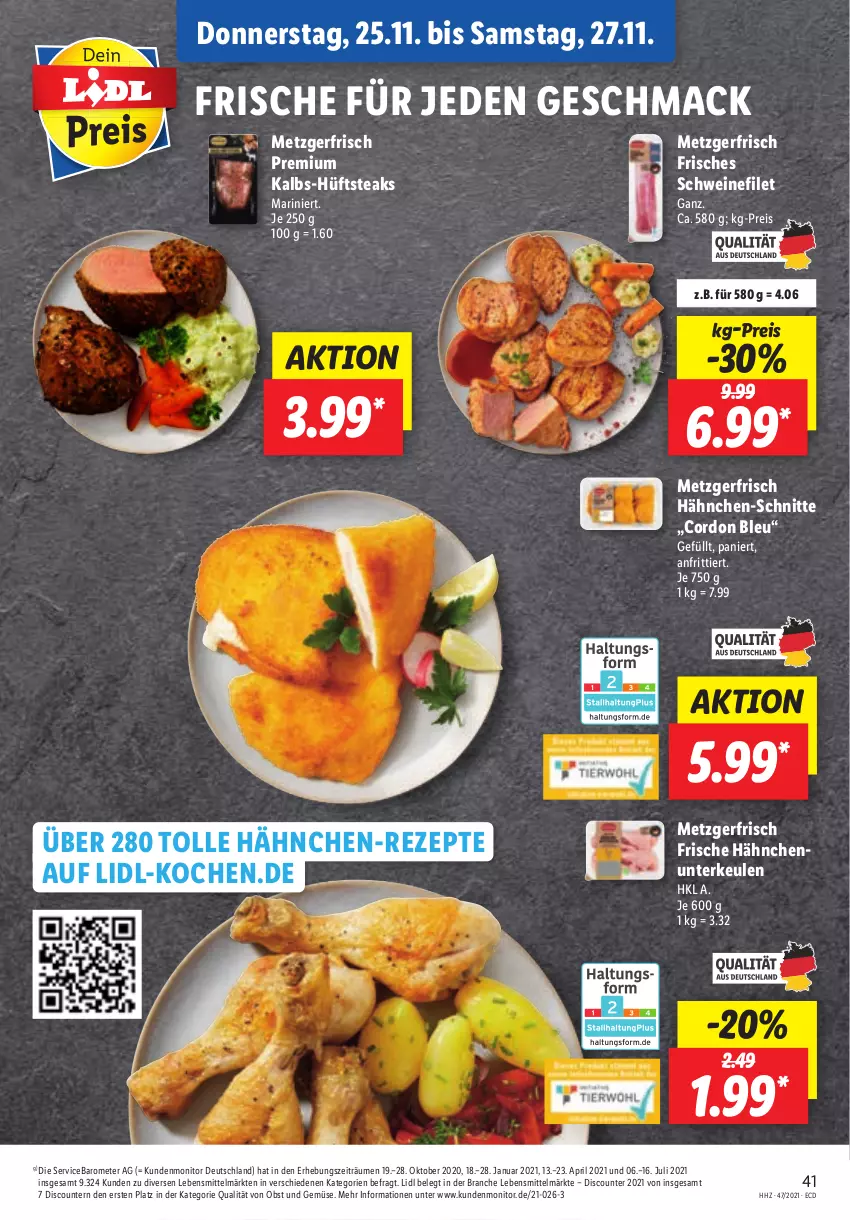 Aktueller Prospekt Lidl - Aktionsprospekt - von 22.11 bis 27.11.2021 - strona 41