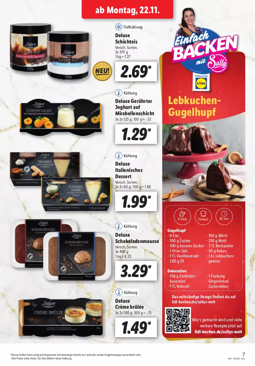 Aktueller Prospekt Lidl - Aktionsprospekt - von 22.11 bis 27.11.2021 - strona 7